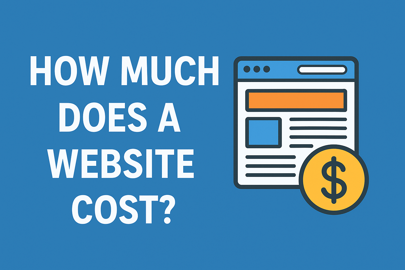 how much does a website cost