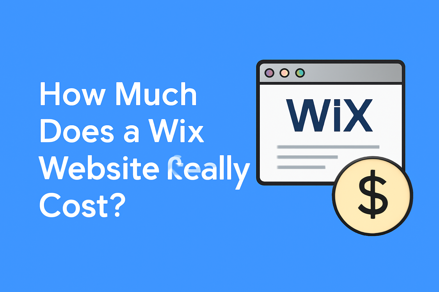 how much is a wix website